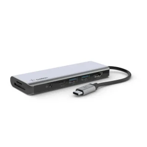 Adaptador Belkin Multiportas Connect USB-C 7 em 1