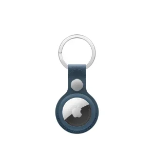 AirTag FineWoven Key Ring - Azul Pacifico