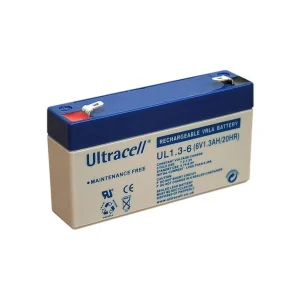 Bateria Chumbo 6V 1,3A
