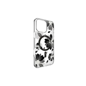 Black Flower Case iPhone 16 Pro