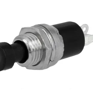 Botão de pressão Redondo normalmente fechado NC Pos 2 SPST-NC 1A/250VAC ON-(OFF) diametro furação 7 mm