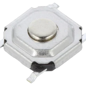 Botão de pressão TACT Pos: 2 0,05A/12VDC SMT