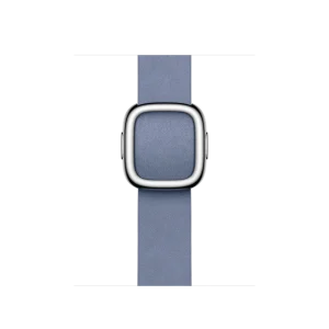 Bracelete azul lavanda com Fivela moderna de 41 mm - S