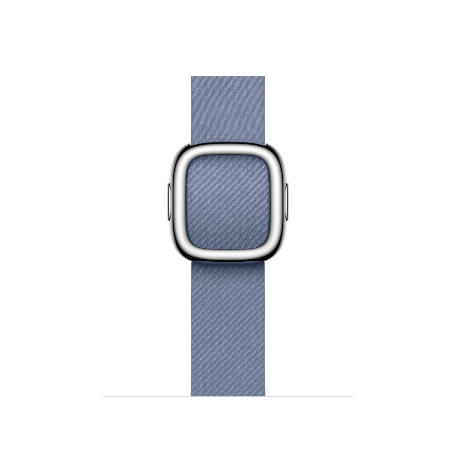 Bracelete azul lavanda com Fivela moderna de 41 mm - S