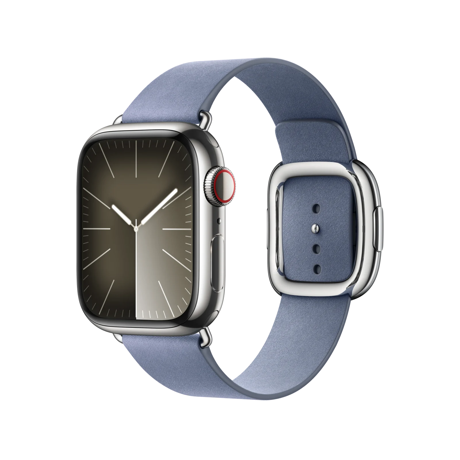 Bracelete azul lavanda com Fivela moderna de 41 mm - S - Image 2