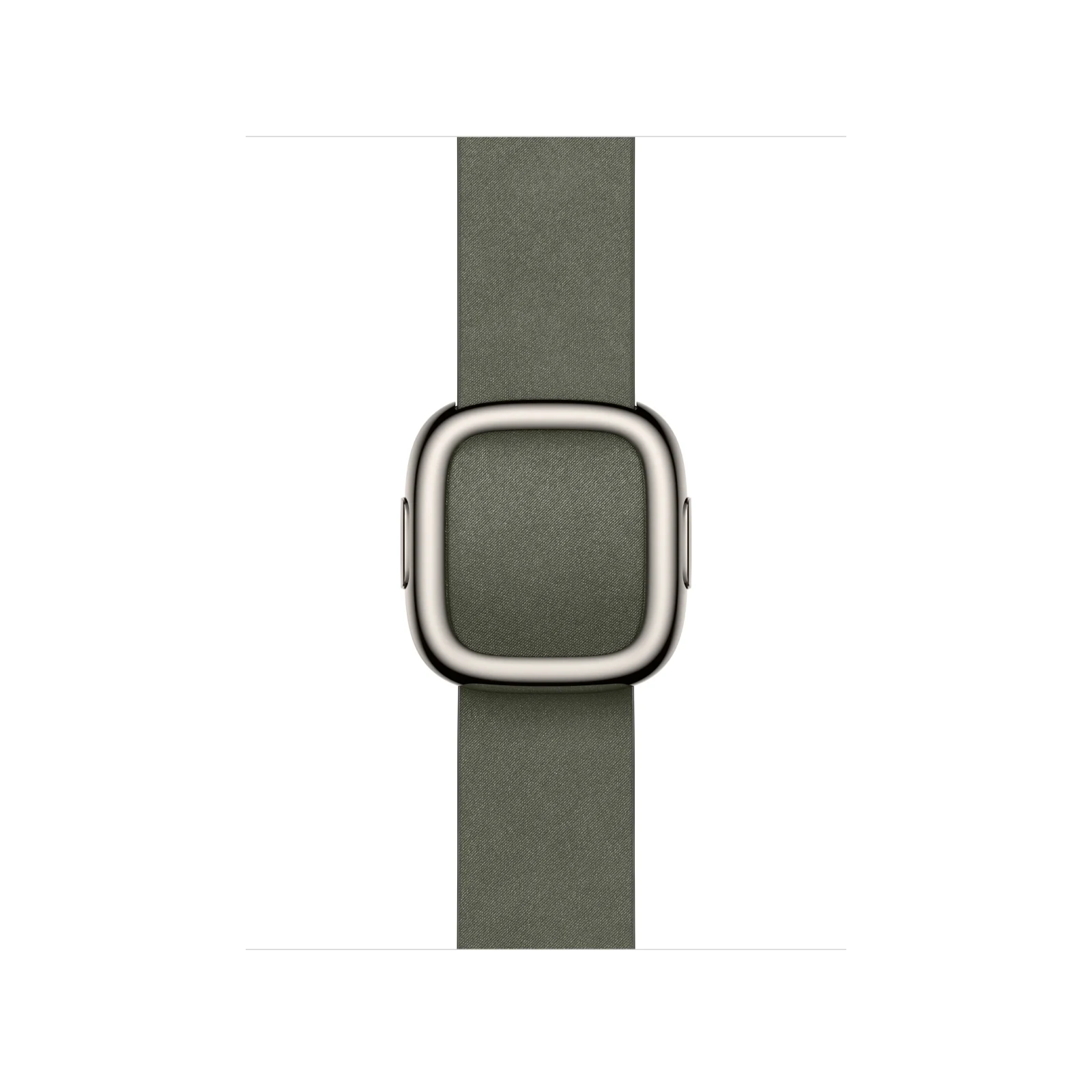 Bracelete cinza‑sálvia com Fivela moderna de 42 mm - M