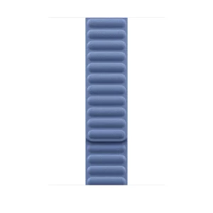 Bracelete de elos magnética azul silvestre de 46 mm - S/M