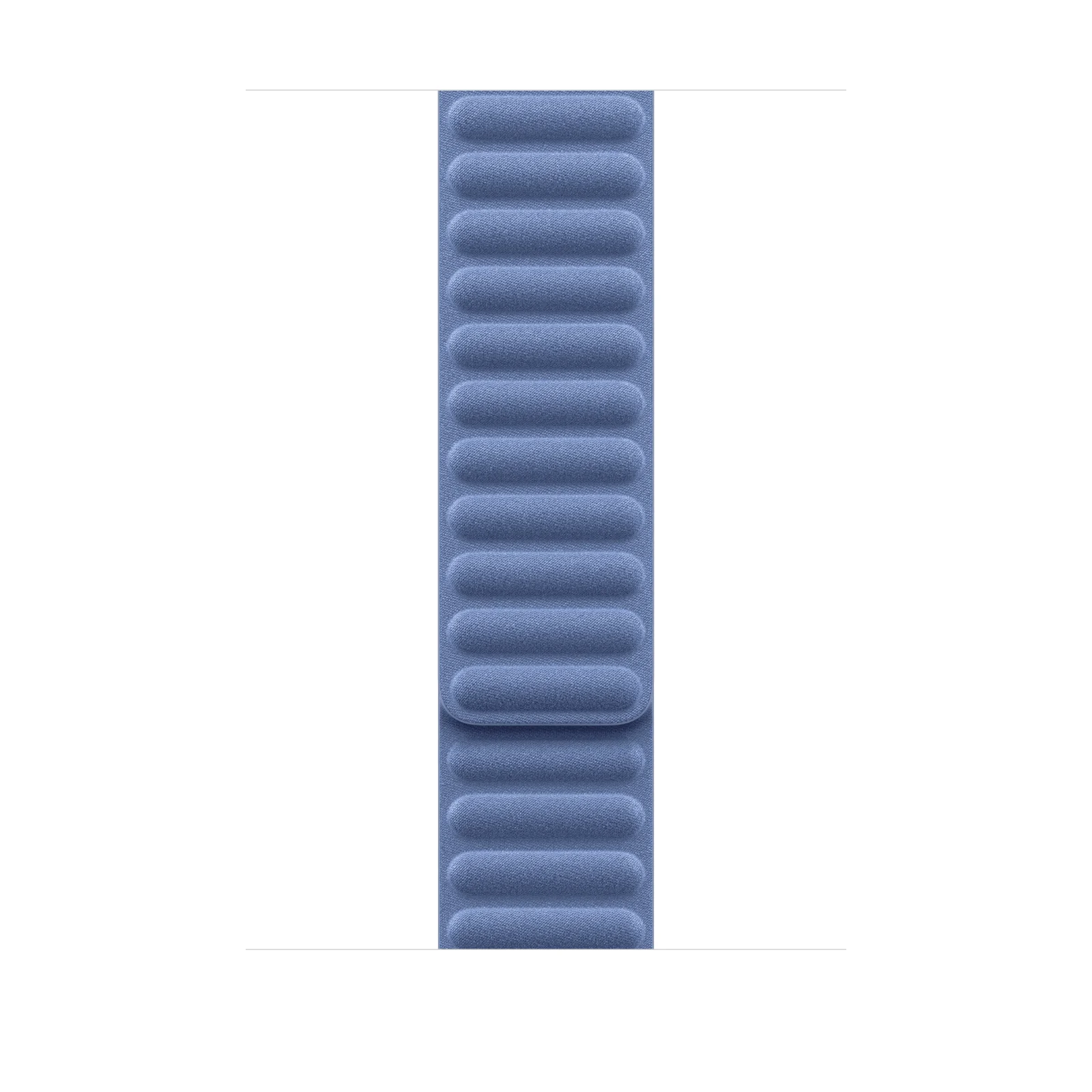 Bracelete de elos magnética azul silvestre de 46 mm - S/M