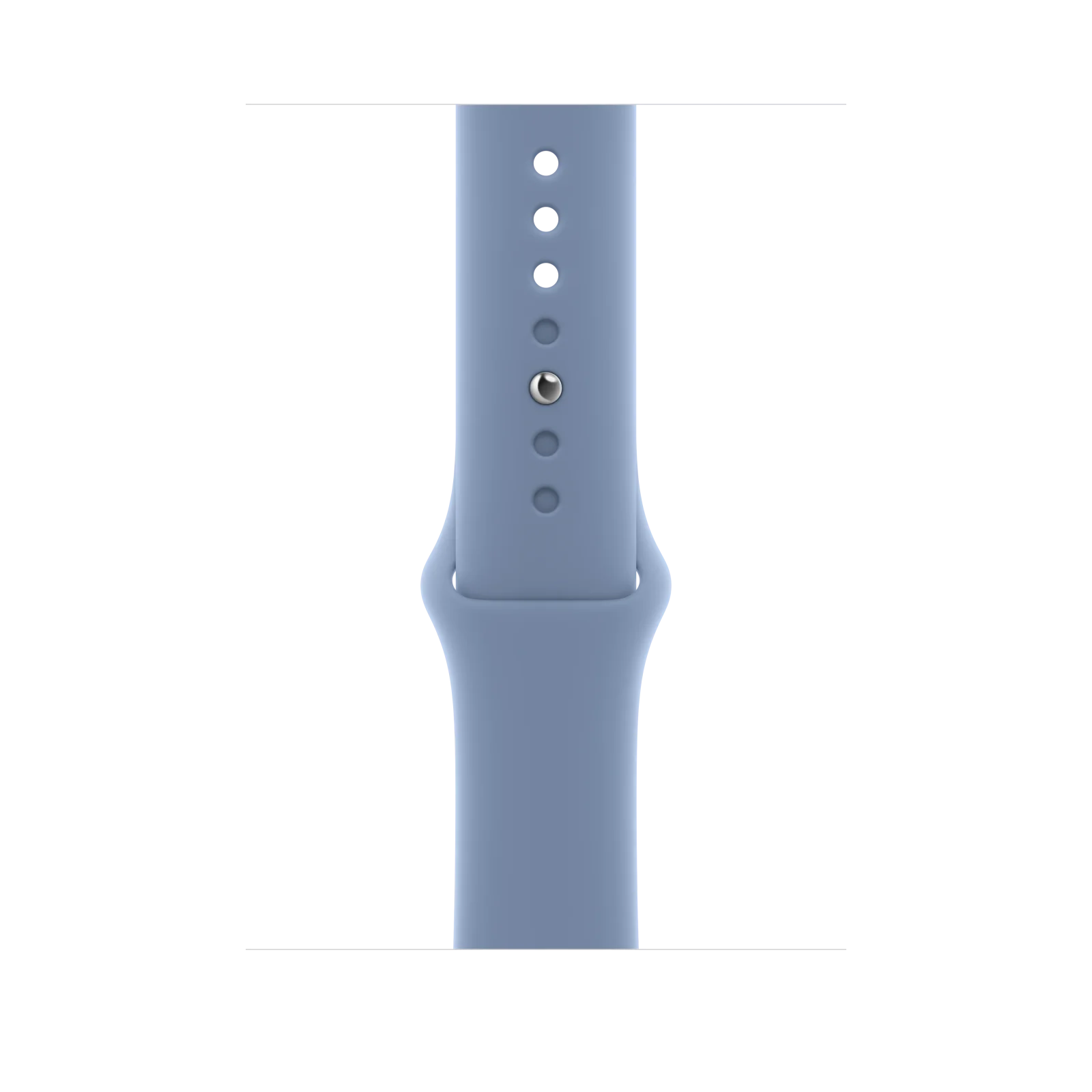 Bracelete desportiva azul-inverno de 45 mm - S/M
