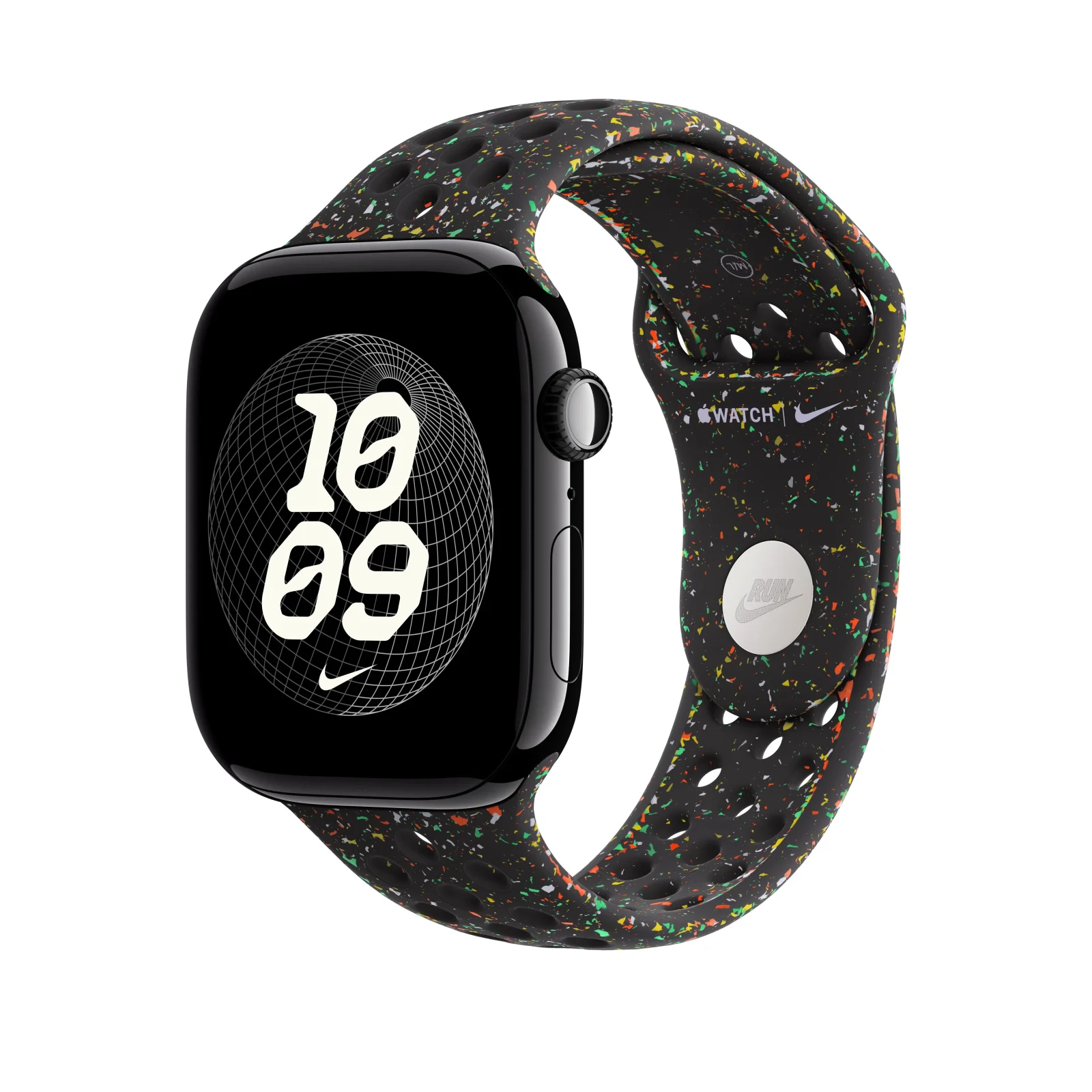 Bracelete desportiva Nike preto Midnight de 46 mm - M/L - Image 2