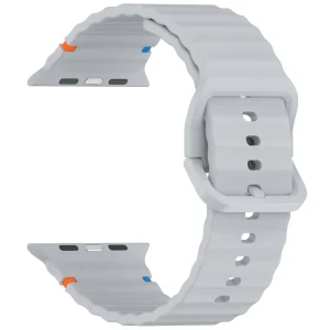 Bracelete Inmove Apple Watch Silicone Band 38/40/41/42mm Cinza