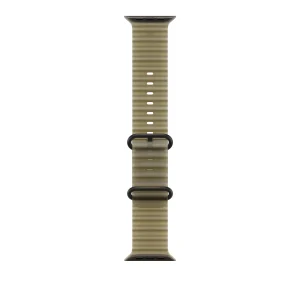 Bracelete Ocean Kelp translúcido de 49 mm - Titânio preto