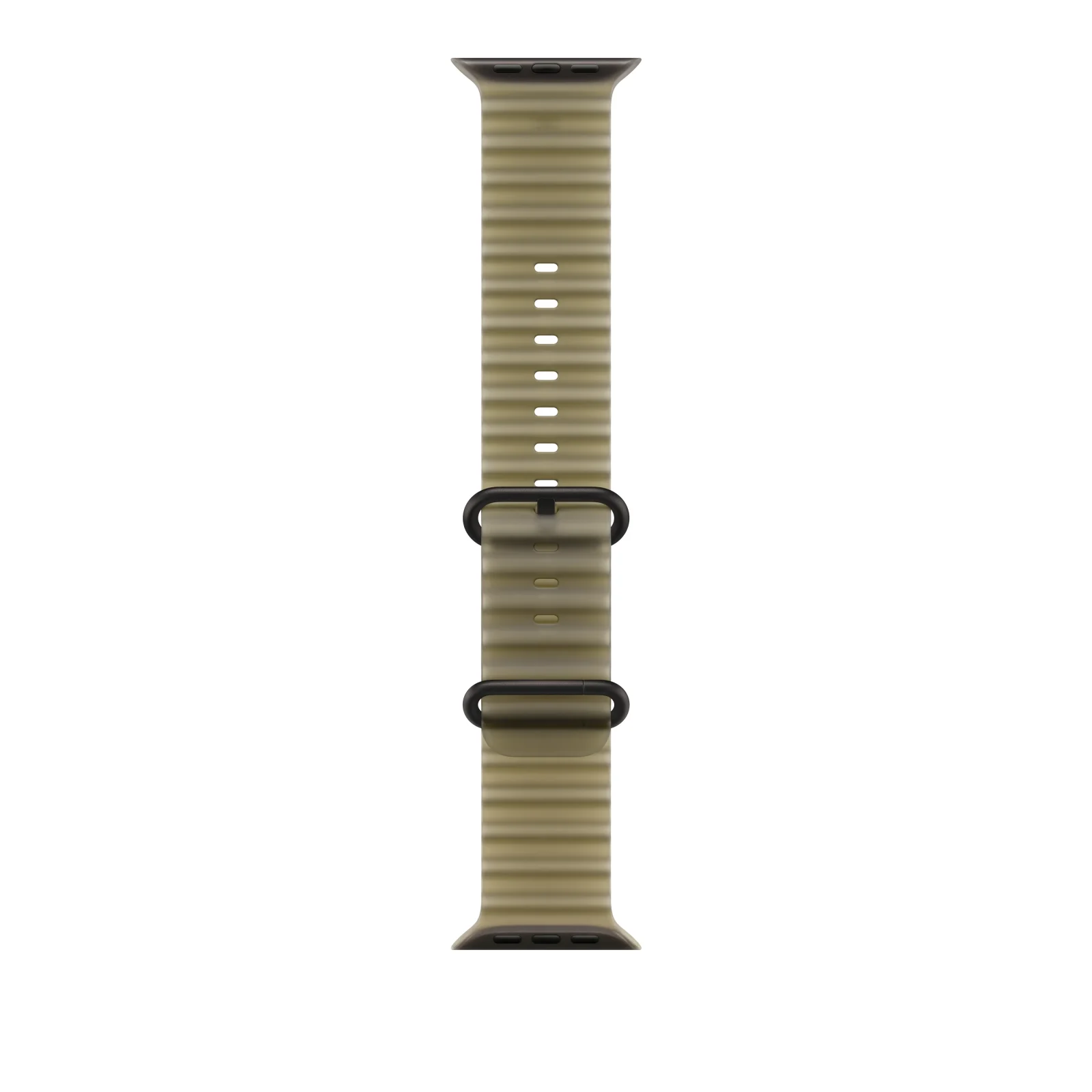 Bracelete Ocean Kelp translúcido de 49 mm - Titânio preto
