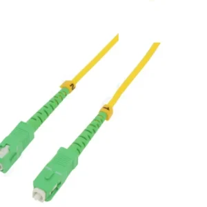 Cabo de fibra óptica SC/APC em ambos os lados 0,5 metros