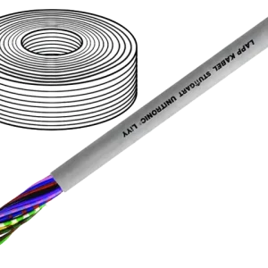 Cabo LiYY 12 x 0,14mm2 não protegido 350V preço por cada metro