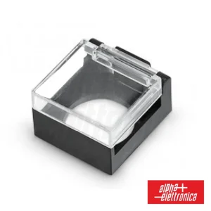 Caixa de Plástico P/ Comutador Pulsador Ø16mm 24,1x24,1mm