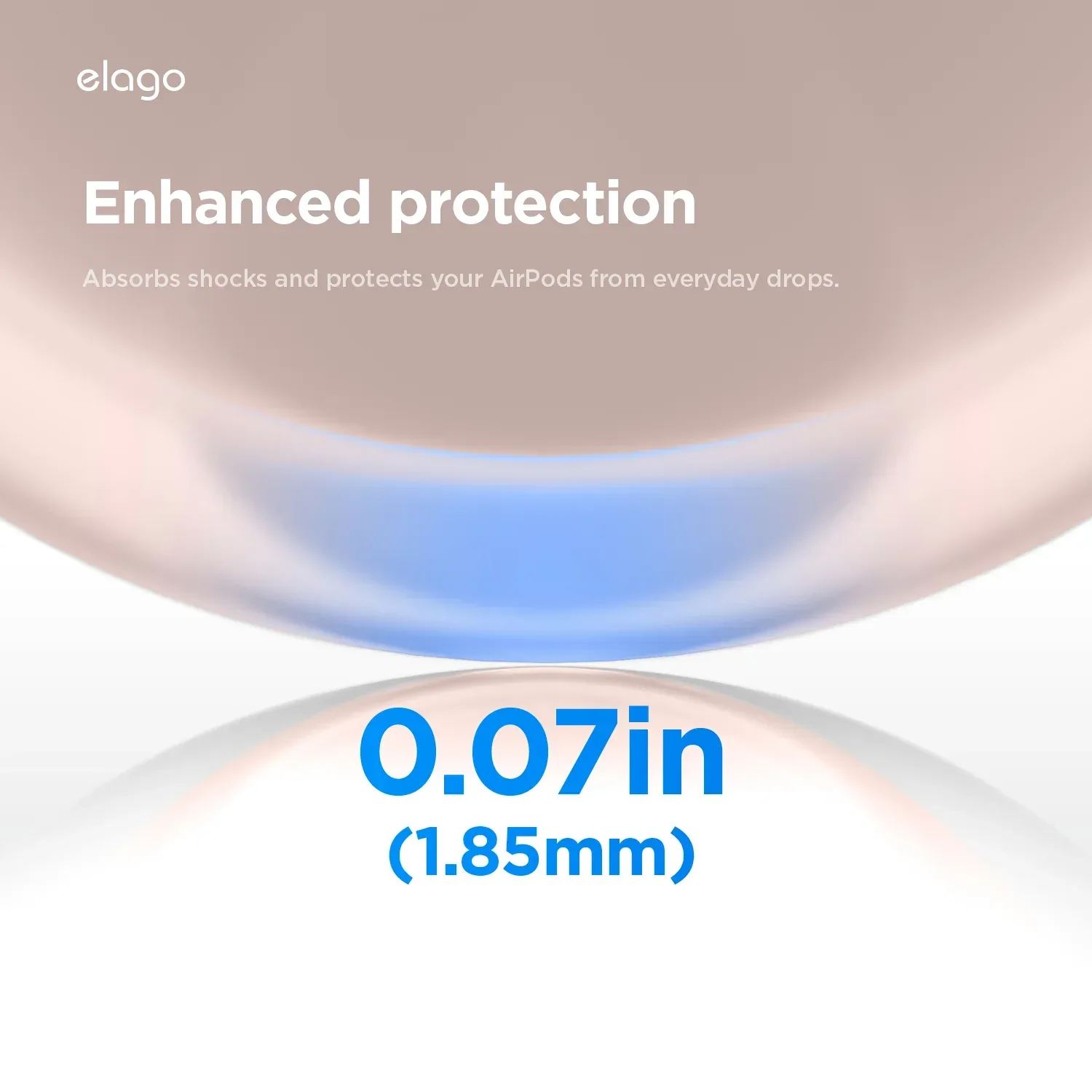 Capa Elago AirPods Pro 3 Hang Case Jean Indigo - Image 2