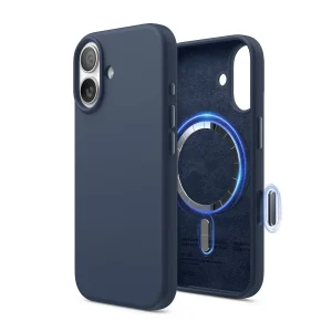 Capa Elago Magnetic Silicone iPhone 17 Azul