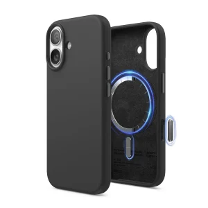 Capa Elago Magnetic Silicone iPhone 17 Preto