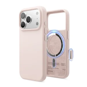 Capa Elago Magnetic Silicone iPhone 17 Pro / 18 Pro Rosa
