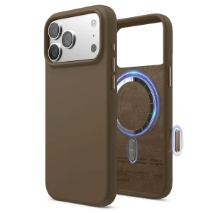 Capa Elago Magnetic Silicone iPhone 17 Pro Max / 18 Pro Max Brown