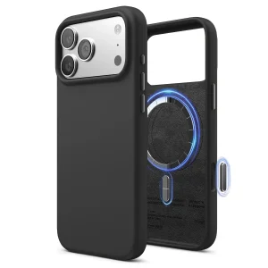 Capa Elago Magnetic Silicone iPhone 17 Pro Max / 18 Pro Max Preto