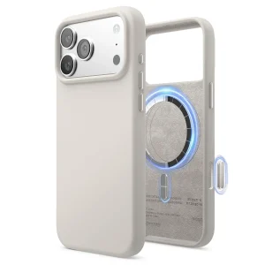 Capa Elago Magnetic Silicone iPhone 17 Pro Max / 18 Pro Max Stone