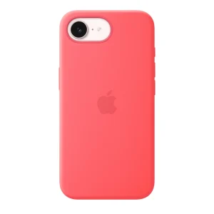 Capa em silicone com MagSafe para iPhone 17e – Goiaba-vivo