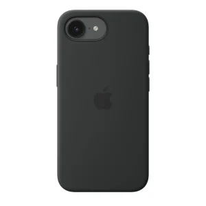 Capa em silicone com MagSafe para iPhone 17e – Preto