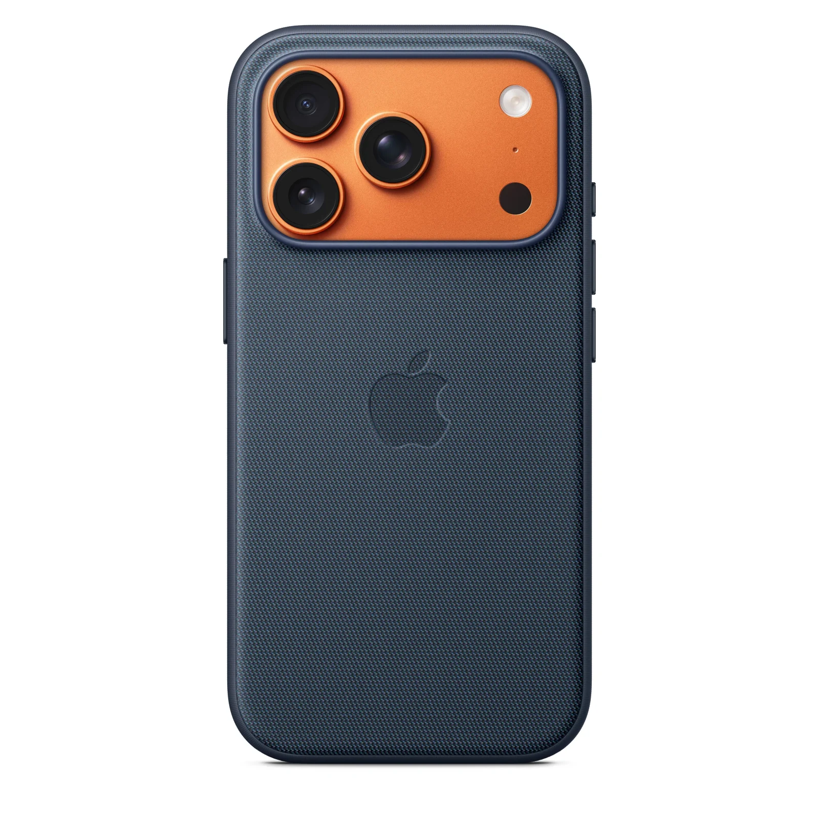 Capa em tecido TechWoven com MagSafe para iPhone 17 Pro – Azul