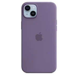 Capa Silicone MagSafe iPhone 14 Plus - Iris púrpura