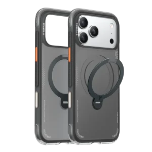 Capa Torras Ostand O3 Air iPhone 17 Pro Shadow Black