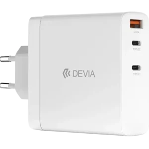Carregador de Parede Devia Extreme Speed PD 2C GaN 140W – Branco