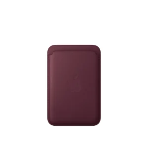 Carteira em tecido FineWoven com MagSafe para iPhone - Bordô