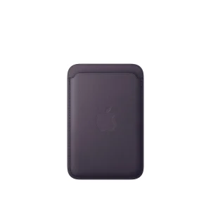 Carteira em tecido FineWoven com MagSafe para iPhone – Roxo meia-noite