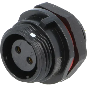Conector ficha SP13 fêmea PIN: 2 IP68 13A solda para painel 250V 2mm2 Conector Circular