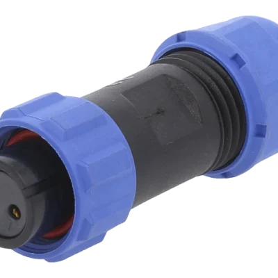 Conector ficha SP13 fêmea PIN: 2 IP68 5÷8mm 13A solda 250V Conector Circular - Image 2