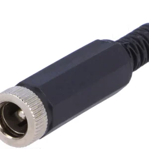 Conector jack conector alimentação DC 5,5 / 2,5 mm macho