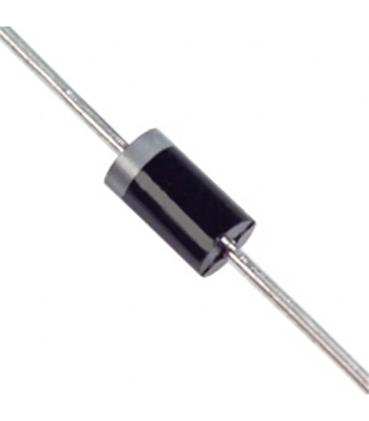 Diodo FR207 1kV 2A fita Ifsm: 60A DO15 Ufmax: 1,3V