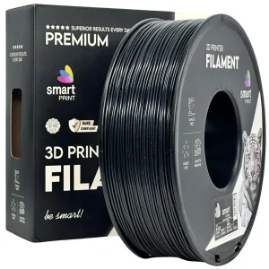 Filamento ASA Preto - Diametro 1,75mm - Bobina 1kg Smart Print