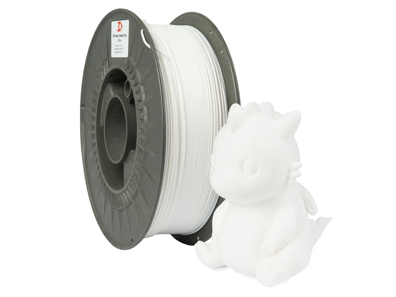 Filamento PLA Branco 3DPower Select PLA 1.75mm Branco 1kg