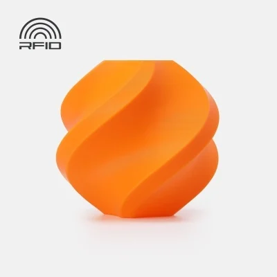 Filamento PLA Laranja Abóbora Basic Refill - Diametro 1,75mm - Bobina 1kg Bambulab - Image 2