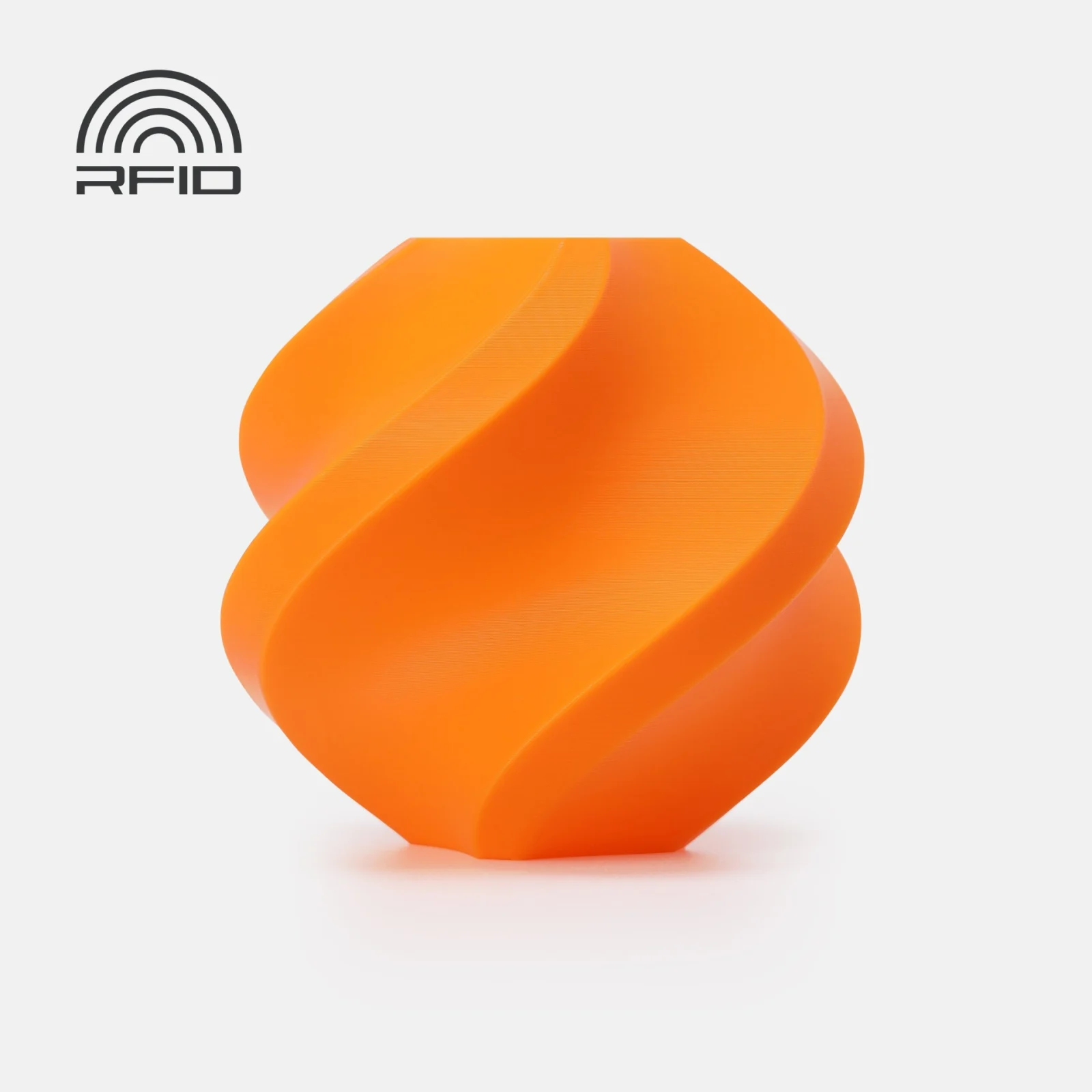 Filamento PLA Laranja Abóbora Basic Refill - Diametro 1,75mm - Bobina 1kg Bambulab