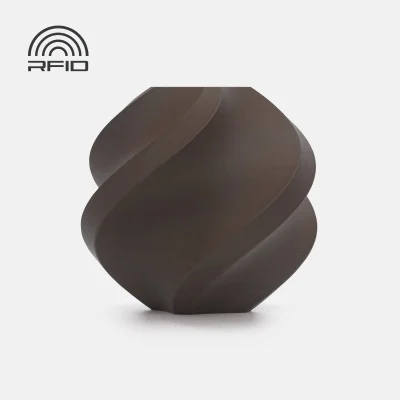 Filamento PLA Matte Dark Chocolate Refill - Diametro 1,75mm - Bobina 1kg Bambulab - Image 2
