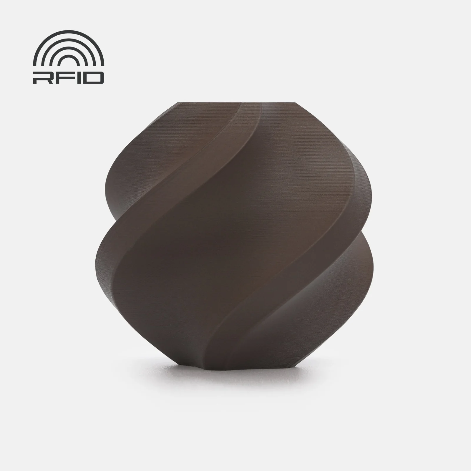Filamento PLA Matte Dark Chocolate Refill - Diametro 1,75mm - Bobina 1kg Bambulab