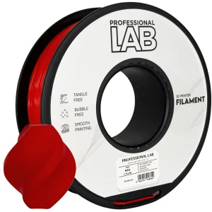 Filamento PLA Vermelho - Diametro 1,75mm - Bobina 1kg Professional Lab