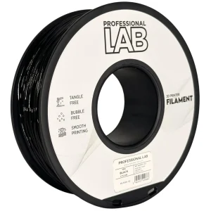 Filamento TPU Preto- Diametro 1,75mm - Bobina 1kg Professional Lab 95A