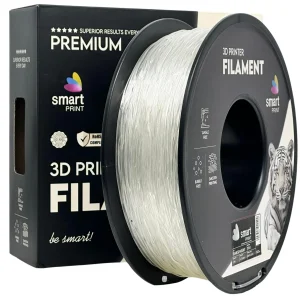Filamento TPU Transparente- Diametro 1,75mm - Bobina 1kg Smart Print 95A