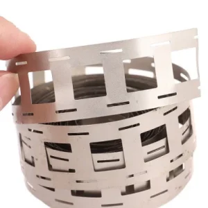 Fita de níquel para bateria 18650 2P com 0,15x 25,5 mm 1 metro soldagem por pontos