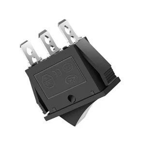 Interruptor Basculante 15A-250v Spst On-Off-On Preto